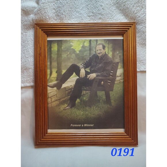 Dale Earnhardt Sr "Forever A Winner" Frame Photo 12x9.5 - 0191 - Picture 1 of 4